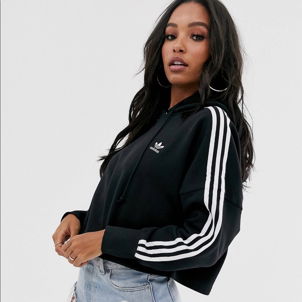 Adidas Cropped Hoodie